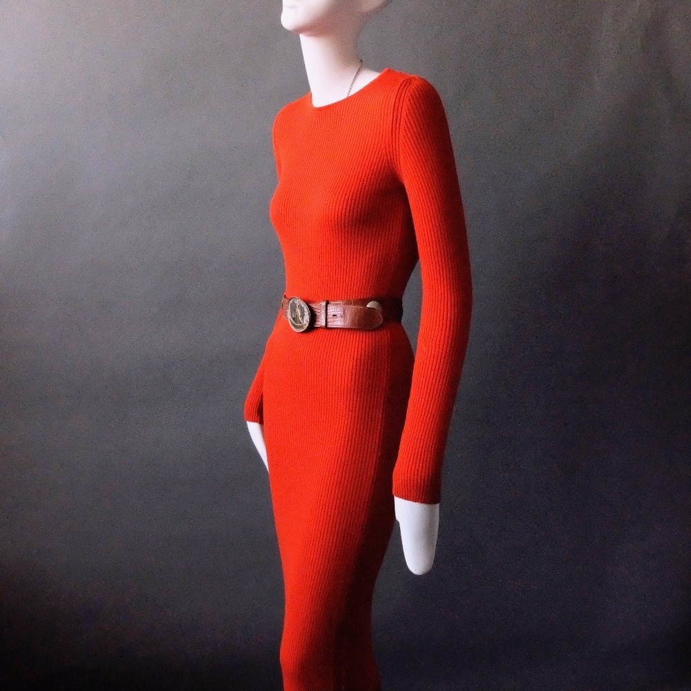 Billy Martin's Lizard Leather Western Belt 28" 80s